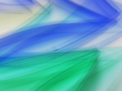 Abstract motion representation with amber lines