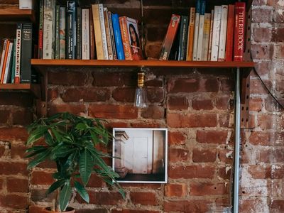 Cozy home interior corner minimal style